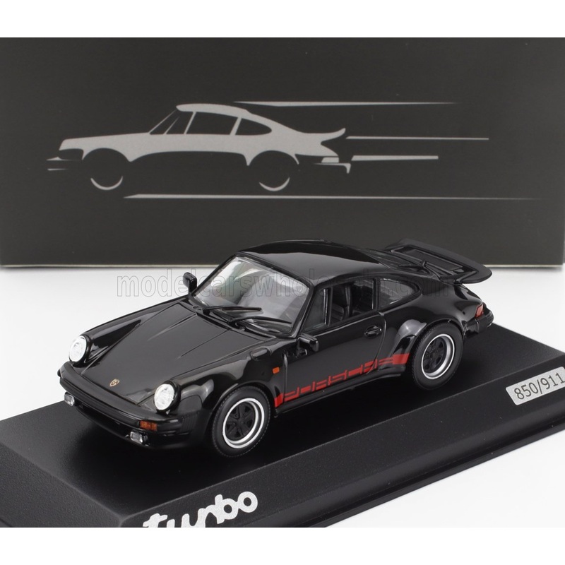 PORSCHE – 911 930 TURBO COUPE 1977 – 50 JAHRE PORSCHE DESIGN – BLACK