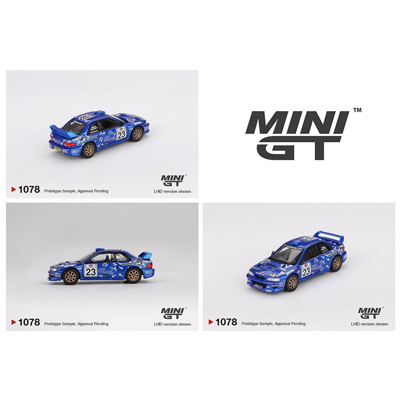 *PREORDER* MINIGT 1:64 Subaru Impreza WRC99 #23 2000 Acropolis Rally