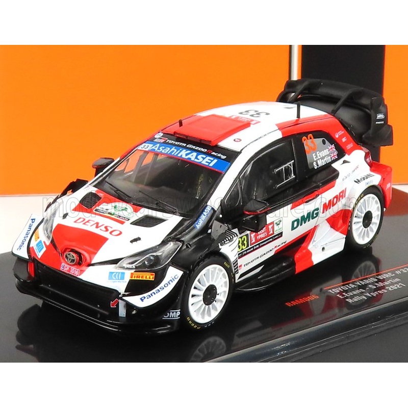 TOYOTA | YARIS WRC N 33 RALLY YPRES 2021 E.EVANS – S.MARTIN