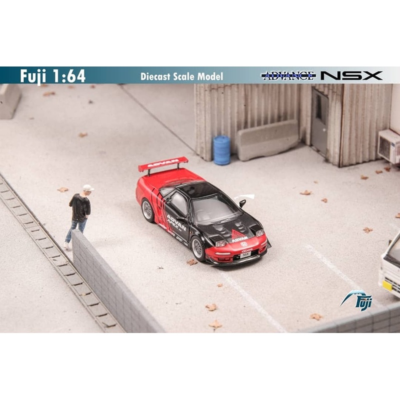 Fuji 1/64 NSX NA1 (BBS Rims) Advan Livery