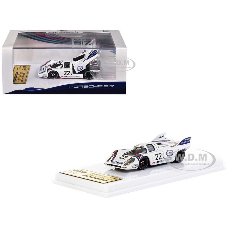 Porsche 917K #22 Gijs van Lennep – Helmut Marko Martini Racing Winner 24 Hours of Le Mans (1971) Curitiba64 Series 1/64 Diecast Model Car by Tarmac Works
