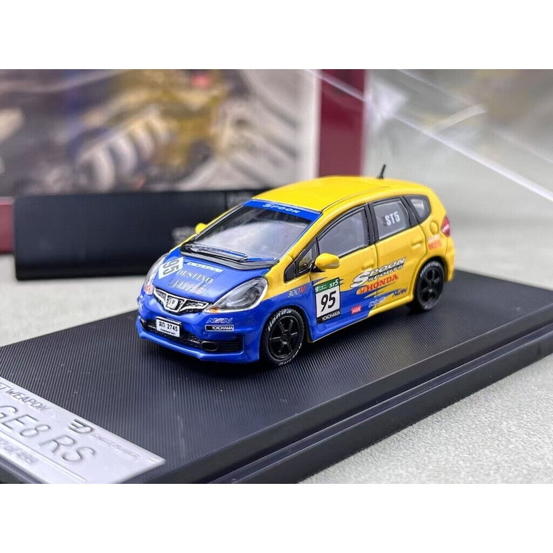 STREET WARRIOR 1/64 Honda Jazz GE8 RS Second Generation Fit SPOON SPORTS