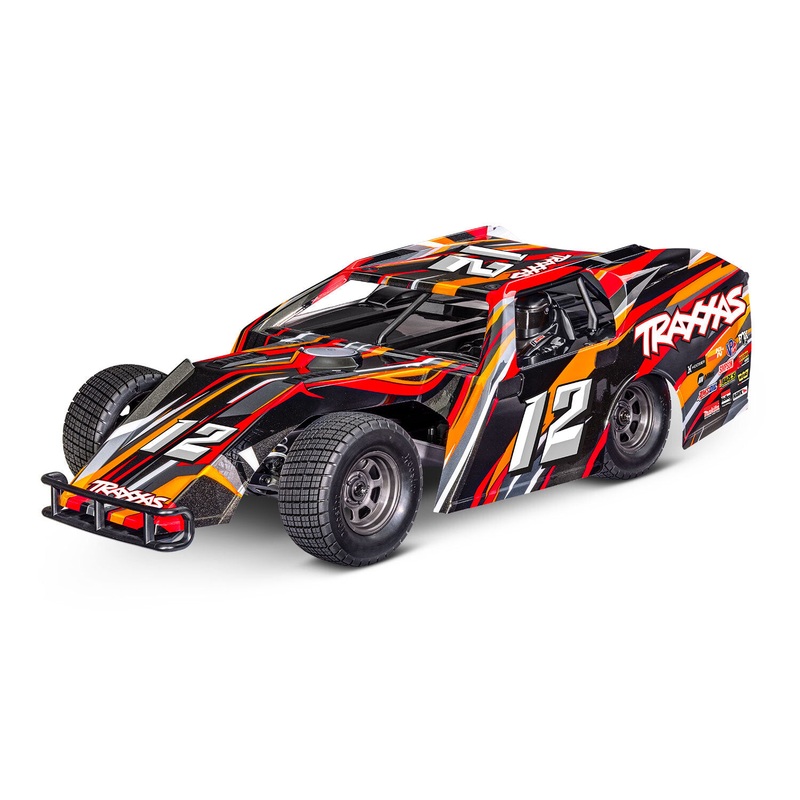 TRAXXAS – SLASH MODIFIED – DIRT OVAL RACER – ORANGE – 1:10 SCALE