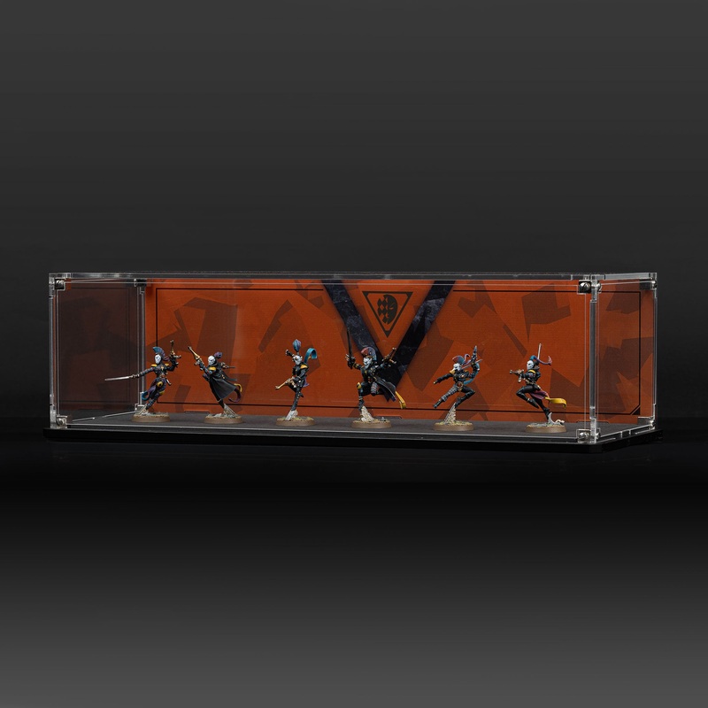 Display Case for Warhammer 40,000 Kill Team: Void-Dancer Troupe
