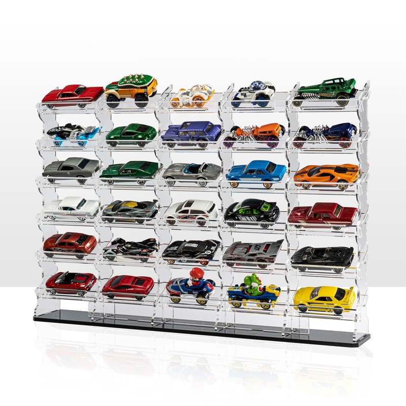 Horizontal Display Stand for 1:64 scale Hot Wheels cars