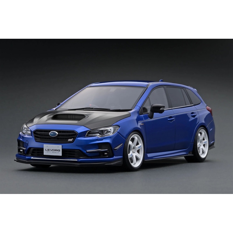 IGNITION MODEL 1/18 IG 1657 SUBARU LEVORG (VMG) 2.0STI Sport Blue