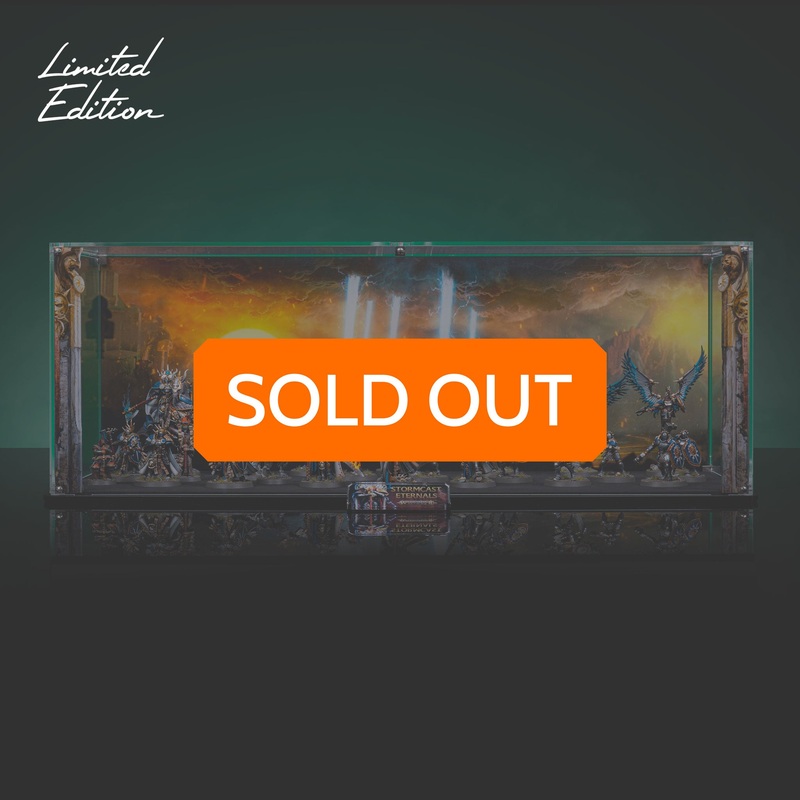 Limited Edition Display Case for Warhammer Age of Sigmar: Skaventide – Stormcast Eternals Army