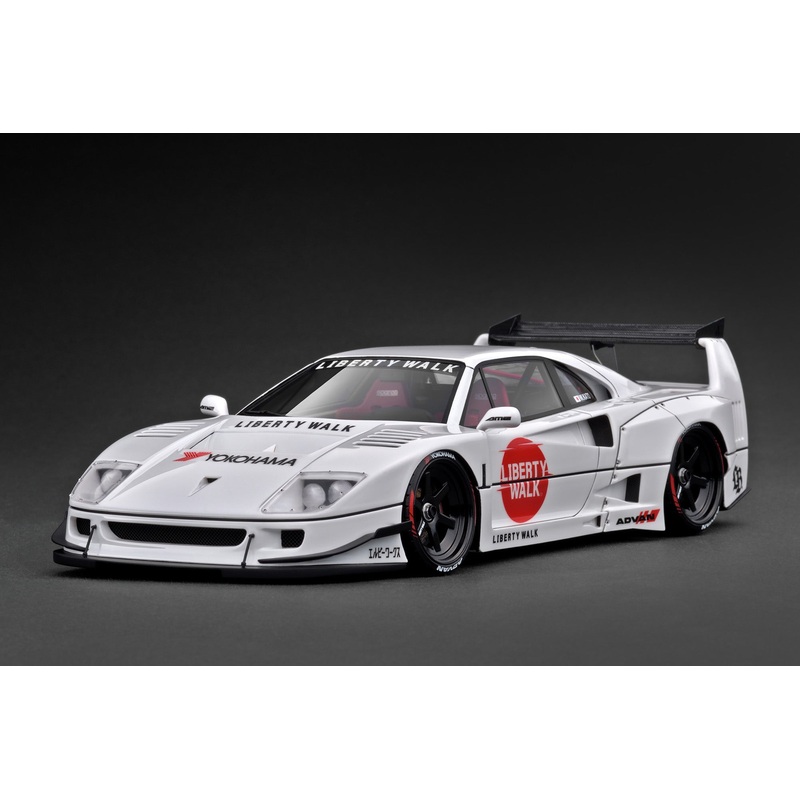 *PREORDER* Ignition Model 1:18 LB-Works F40 in White