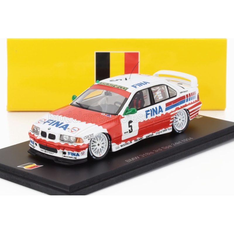 BMW | 3-SERIES 318iS TEAM BMW FINA BASTOS N 5 3rd 24h SPA 1994 JEAM MICHEL MARTIN – PATRICK SLAUS – ALTFRID HEGER