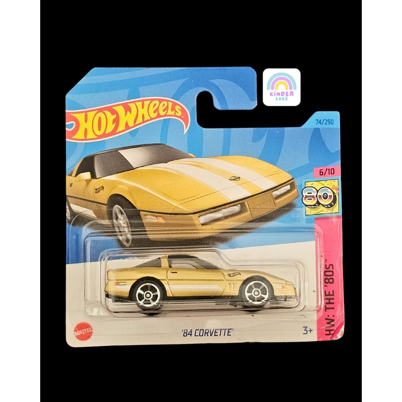 Hot Wheels 1984 Chevrolet Corvette – Short Card