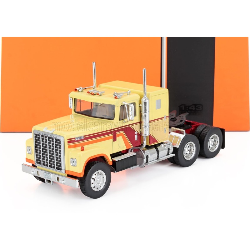 INTERNATIONAL – TRANSTAR 4300 TRACTOR TRUCK 3-ASSI 1980 – YELLOW RED ORANGE