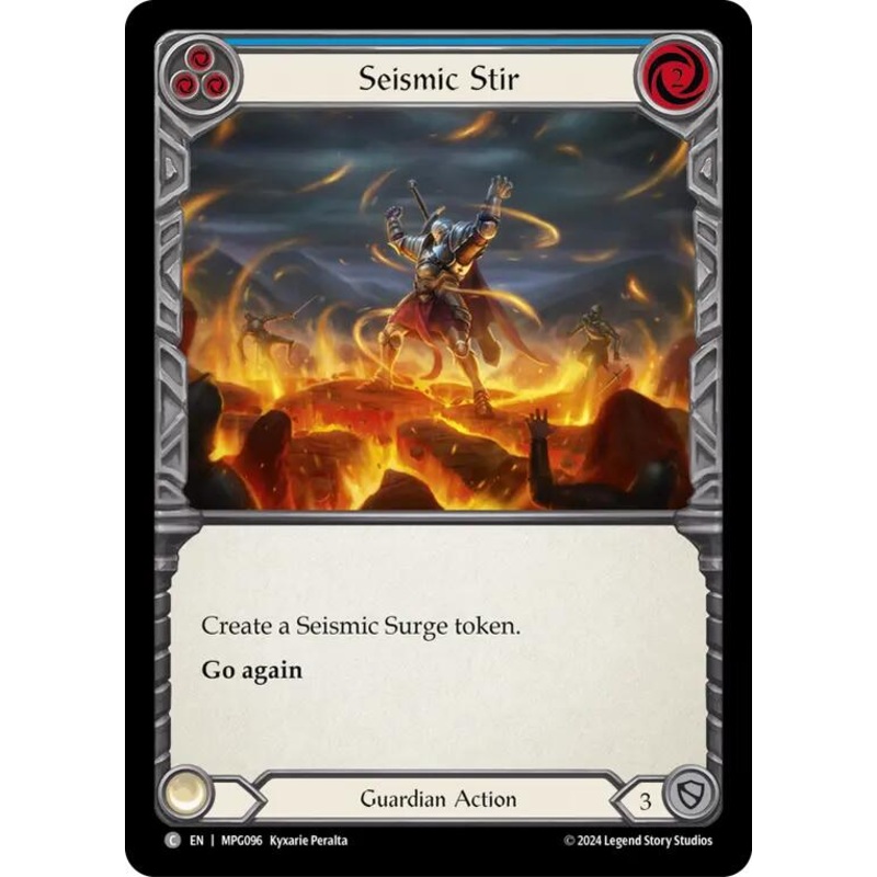 Seismic Stir (Blue) [MPG096] (Mastery Pack Guardian)