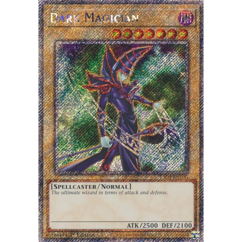 Dark Magician (6th Art) [RA04-EN106] Platinum Secret Rare