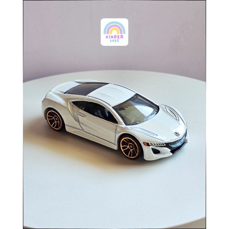 Hot Wheels 2017 Acura NSX – White (Uncarded – New)