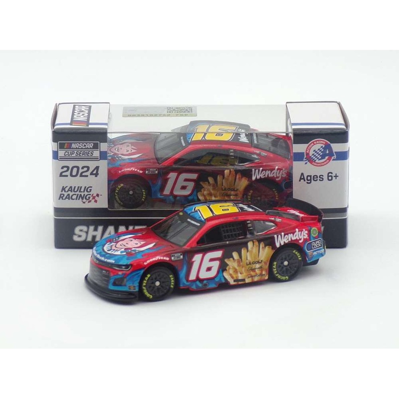 SHANE VAN GISBERGEN 2024 WENDY’S 1:64 SCALE ARC DIECAST