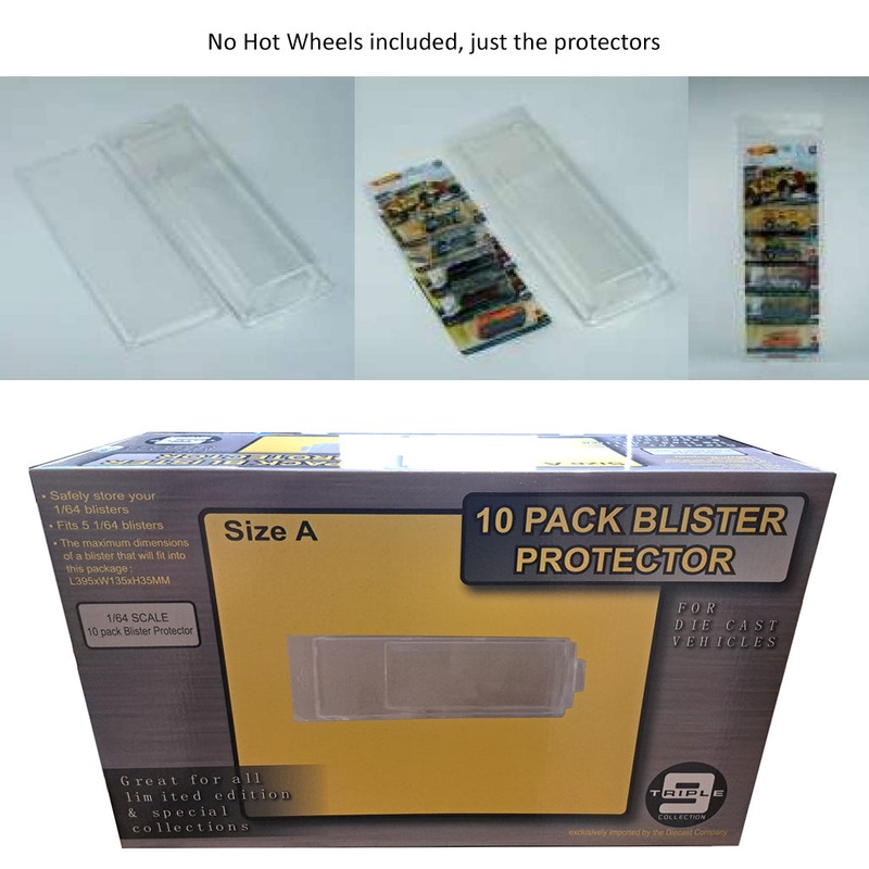 Triple9 Protectors For Set Of 5x Hot Wheels Premium Cards (Pack Of 10)