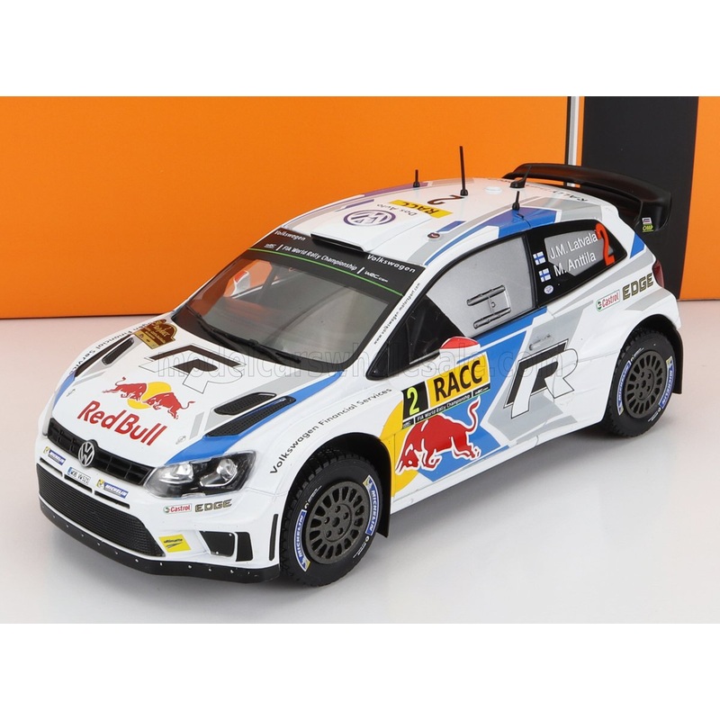 VOLKSWAGEN | POLO R WRC RED BULL N 2 RALLY CATALUNYA 2014 J.M.LATVALA – M.ANTTILA