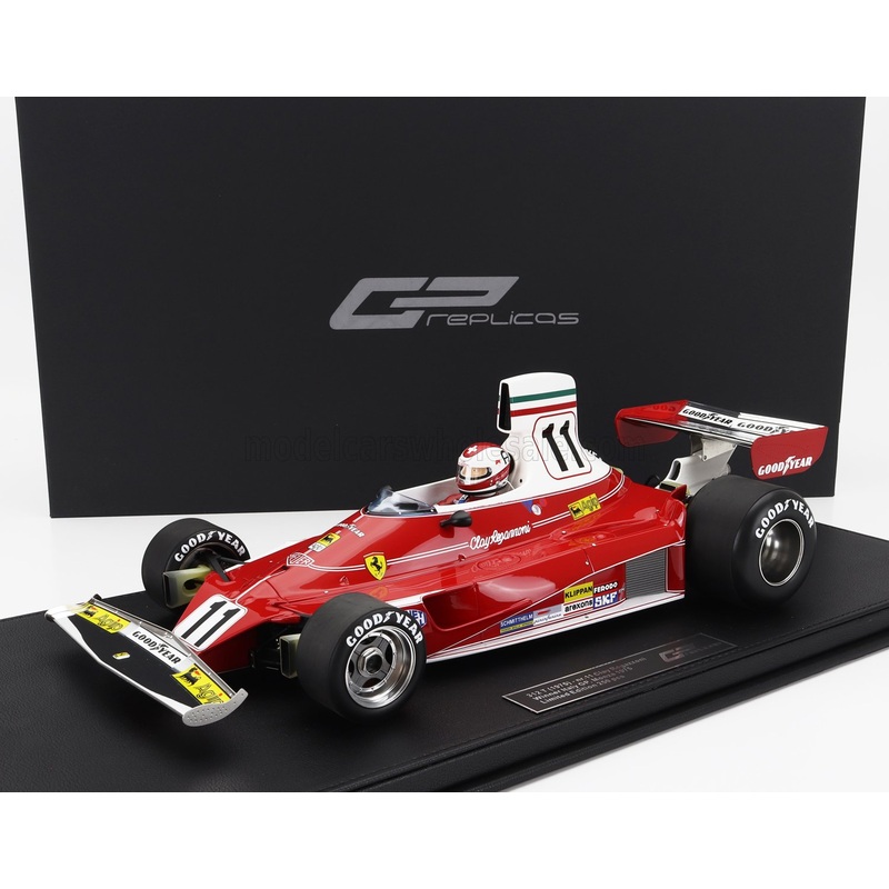 FERRARI | F1 312T TEAM FERRARI SEFAC N 11 WINNER ITALY MONZA GP (with pilot figure) 1975 CLAY REGAZZONI