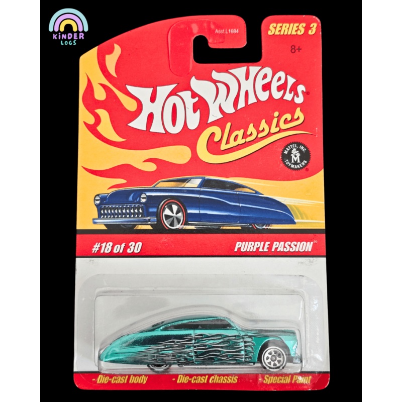 Hot Wheels Classics Purple Passion – Teal (Series 3 #18)