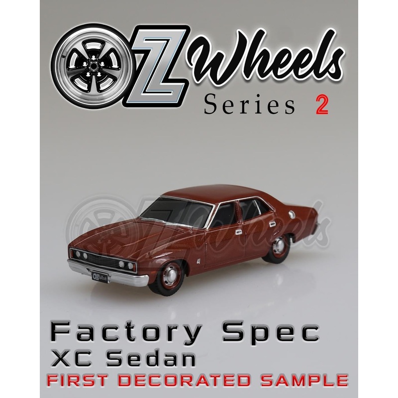 OZ WHEELS – FORD XC SEDAN FALCON 500 – 1:64 SCALE DIECAST MODEL – FACTORY SPEC – DDA