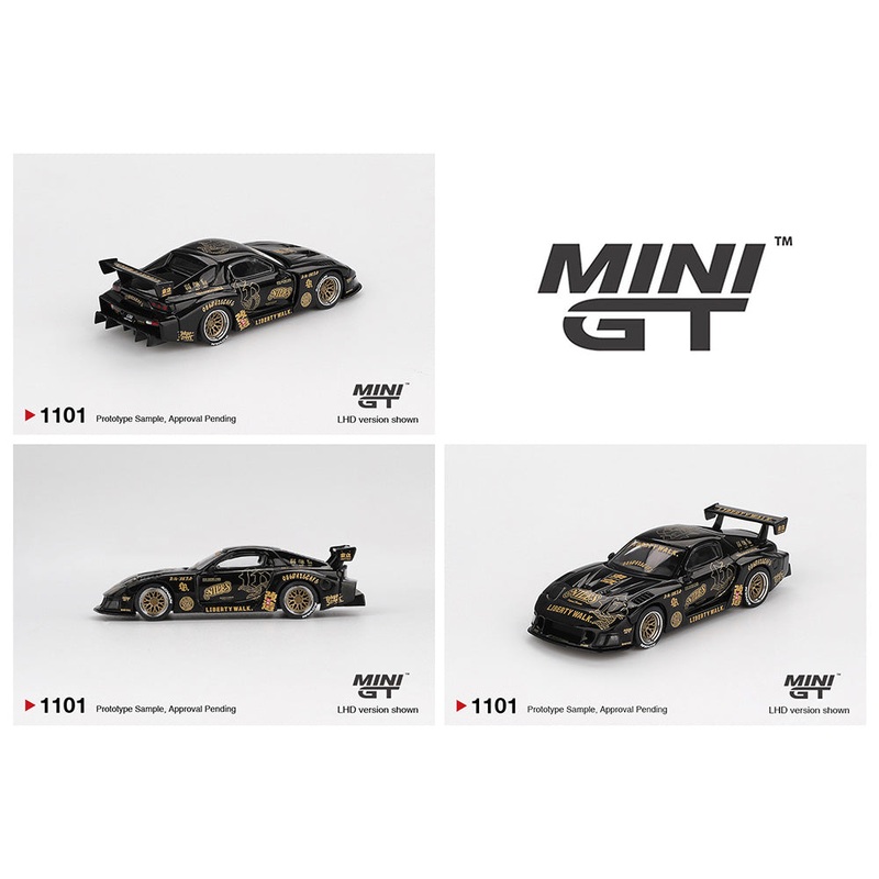 *PREORDER* MINI GT 1:64 Mazda RX-7 LB-Super Silhouette FD-NILES  Black
