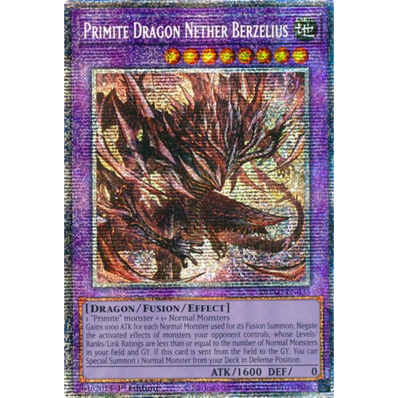Primite Dragon Nether Berzelius (Starlight Rare) [DUAD-EN035] Starlight Rare