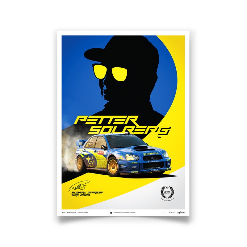 Subaru Impreza WRC 2003 Champion – Petter Solberg Print