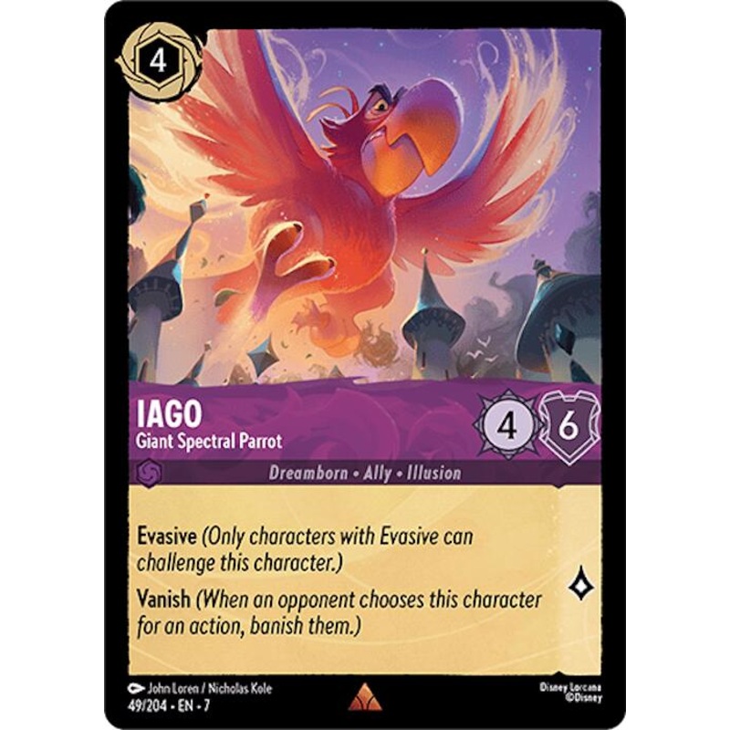 Iago – Giant Spectral Parrot (49/204) [Archazia’s Island]