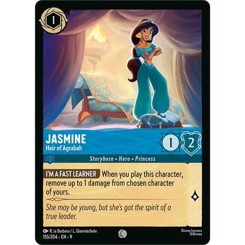 Jasmine – Heir of Agrabah (155/204) [Fabled]