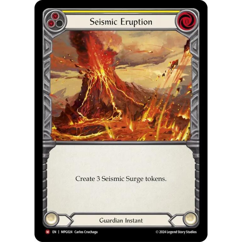 Seismic Eruption [MPG024] (Mastery Pack Guardian)