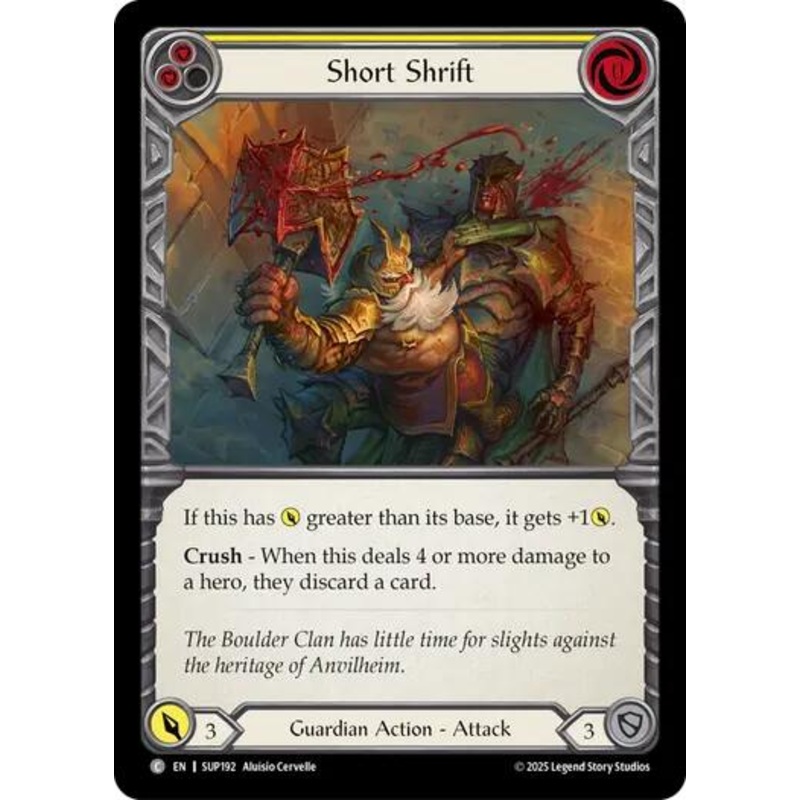 Short Shrift [SUP192] (Super Slam)