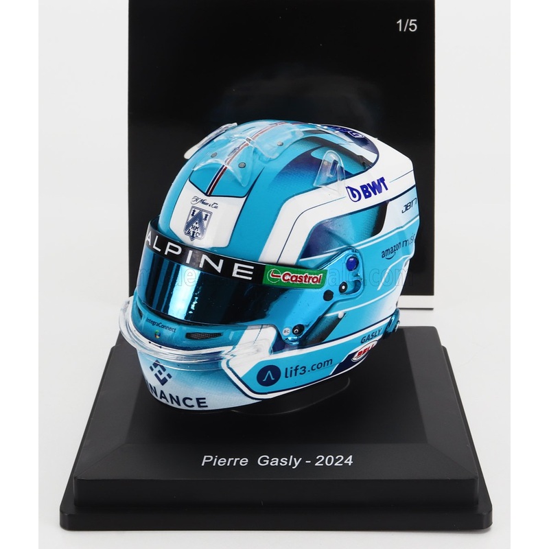 BELL HELMET | CASCO HELMET F1 PIERRE GASLY TEAM BWT ALPINE N 10 SEASON 2024 | 2 TONE