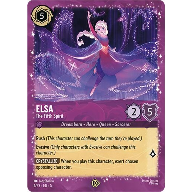 Elsa – The Fifth Spirit (6/P3) [Promo Cards]