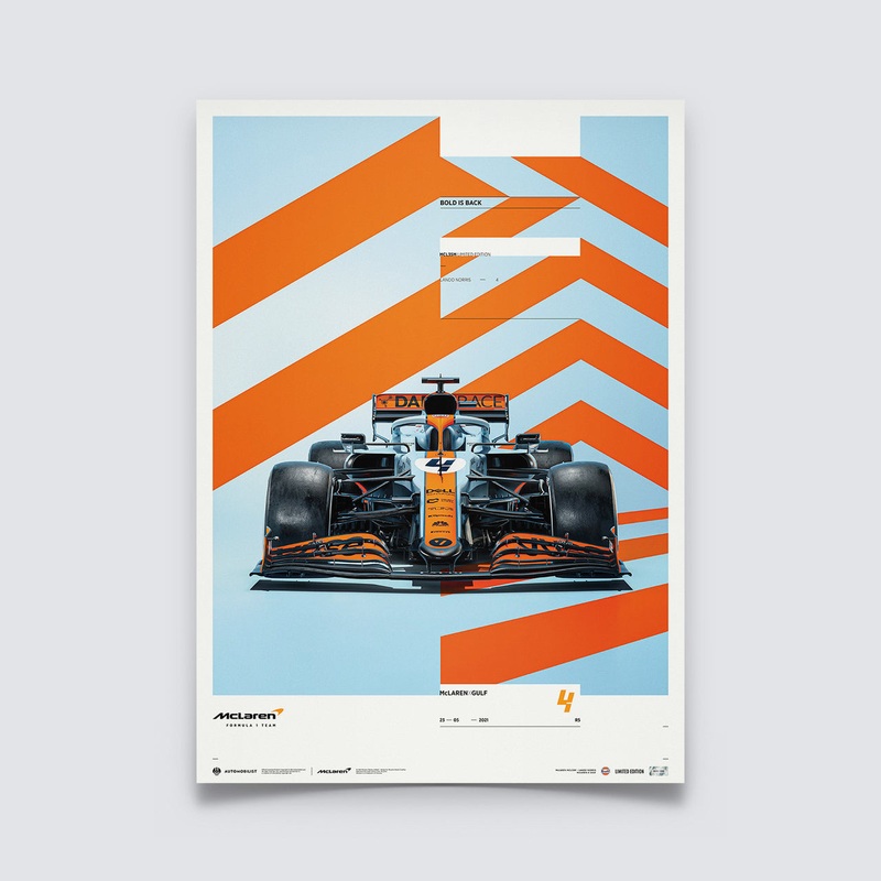 McLaren x Gulf – Lando Norris – 2021 – Limited Edition