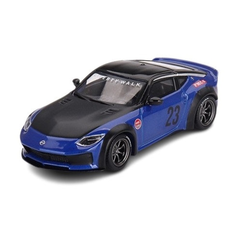 NISSAN Z LBNATION WORKS SEIRAN BLUE – 1:64 SCALE DIECAST MODEL – MINI GT