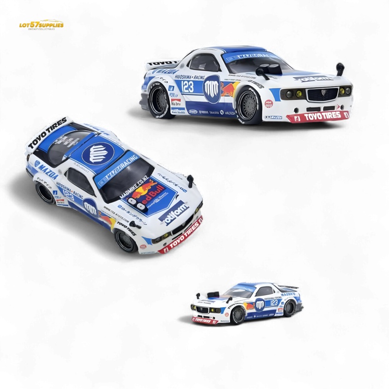 (Pre-Order) INNO64 Mazda RX-7 FD3S Pandem Rocket Bunny MADBUL MADLAB Collection 001 – 1:64