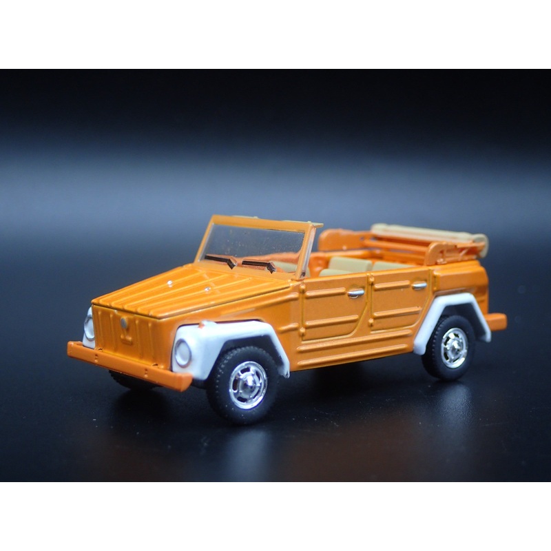 VOLKSWAGEN THING TYPE 181 HITCH ORANGE 1:64 SCALE COLLECTIBLE DIECAST MODEL CAR