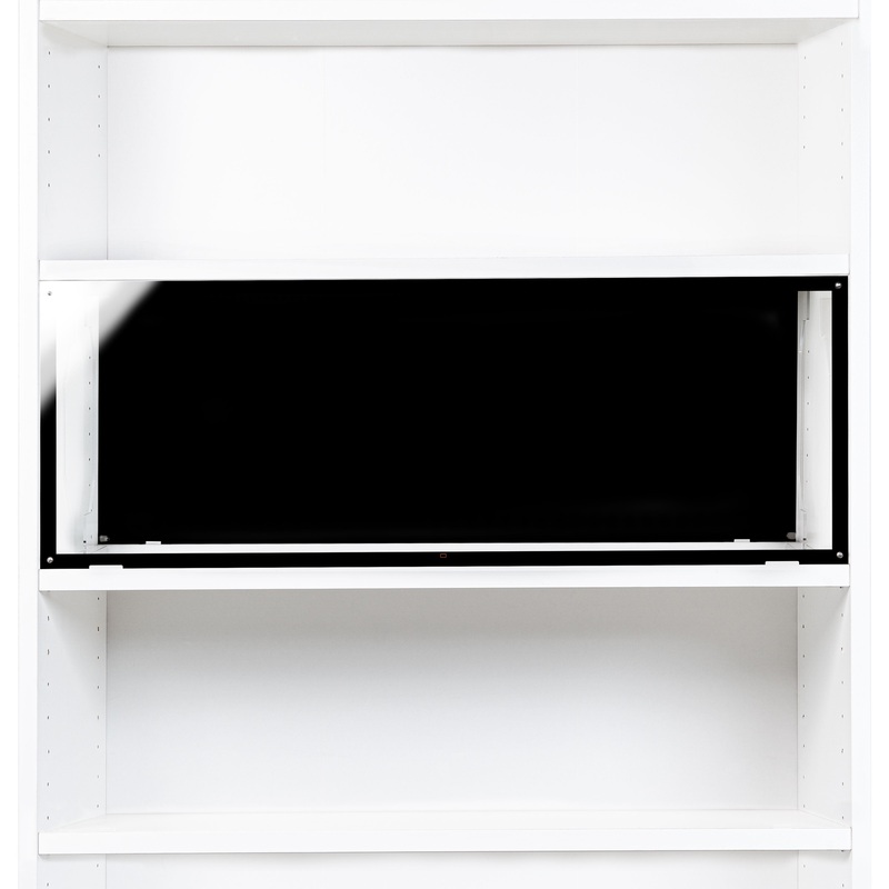 Window Display Solution for IKEA BILLY Bookcase (80cm Wide) – Black