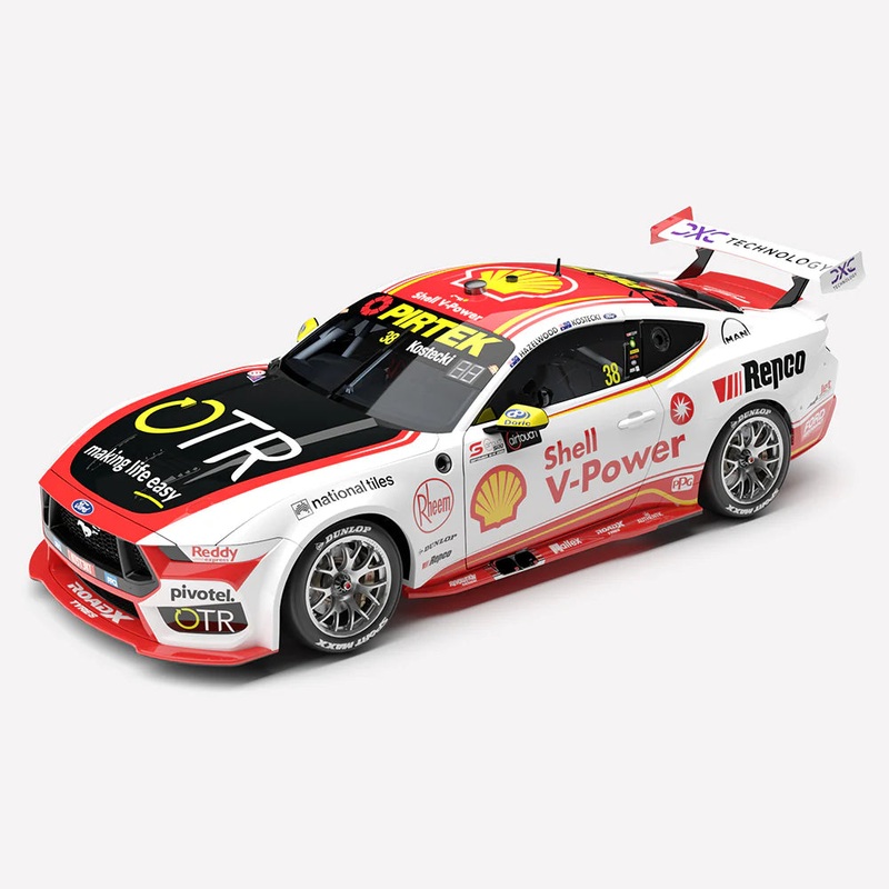 *PRE-ORDER* Brodie Kostecki / Todd Hazelwood – Shell V-Power Racing Team #38 Ford Mustang GT – 2025 AirTouch 500 at The Bend Winner – 1:43 Scale Diecast Model – Authentic Collectables