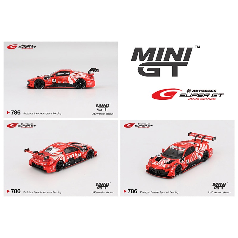 *PREORDER* MINI GT 1:64 Japan Exclusive Honda NSX-GT Type S GT500 #8 ARTA MUGEN NSX-GT  ARTA 2023 SUPER GT Series