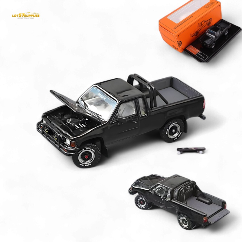 GCD Toyota Hilux SR5 in Black 1:64 KS-062-514