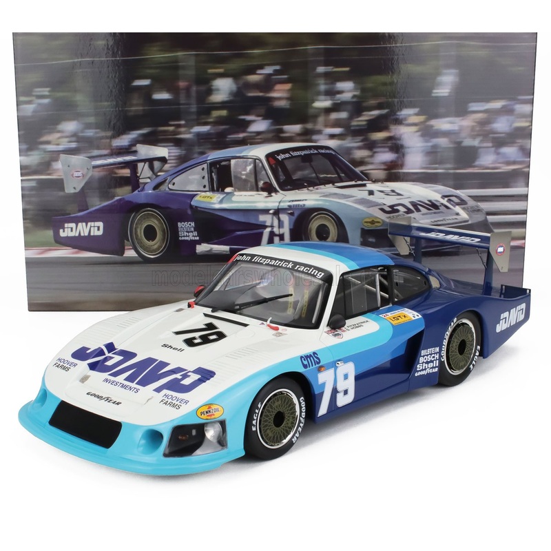 PORSCHE | 935/81 2.7L F6 TURBO MOBY DICK TEAM JOHN FITZPATRICK N 79 24h LE MANS 1982 JOHN FITZPATRICK – DAVID HOBBS