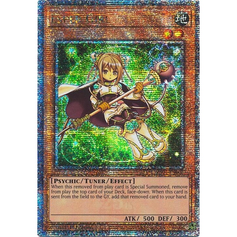 Esper Girl [RA04-EN006] Quarter Century Secret Rare