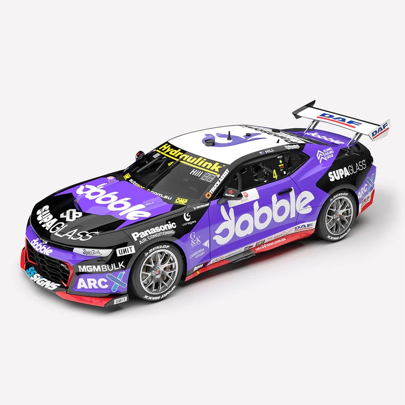 *PRE-ORDER* Cameron Hill – Dabble Racing #4 Chevrolet Camaro ZL1 – 2025 Melbourne SuperSprint (AGP) Race 5 Winner – 1:43 Scale Diecast Model – Authentic Collectables