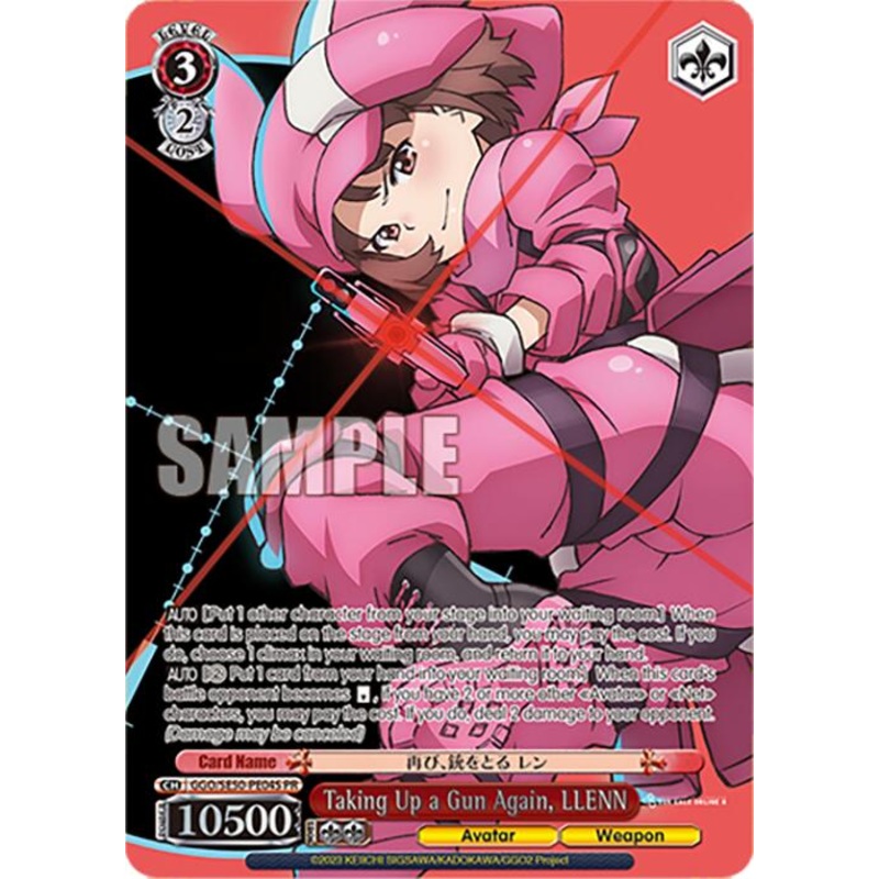 Taking Up a Gun Again, LLENN (GGO/SE50-PE04S RR) [SAO AlternativeGun Gale Online2 Premium Booster]