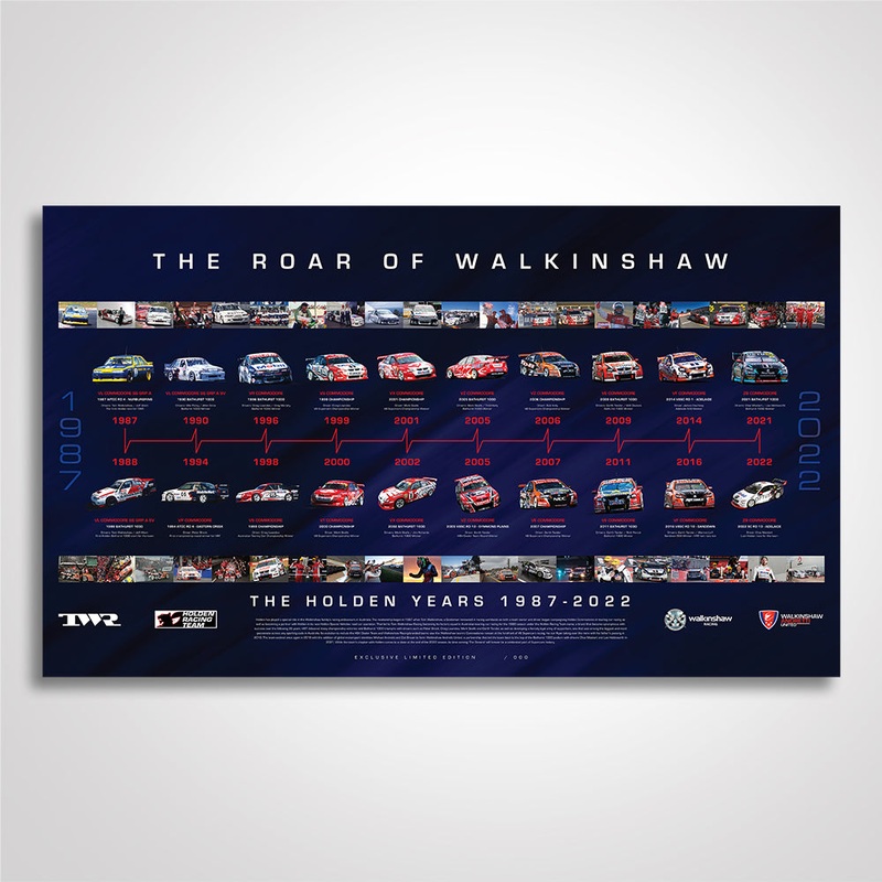The Roar of Walkinshaw – The Holden Years: 1987-2022 Limited Edition Print