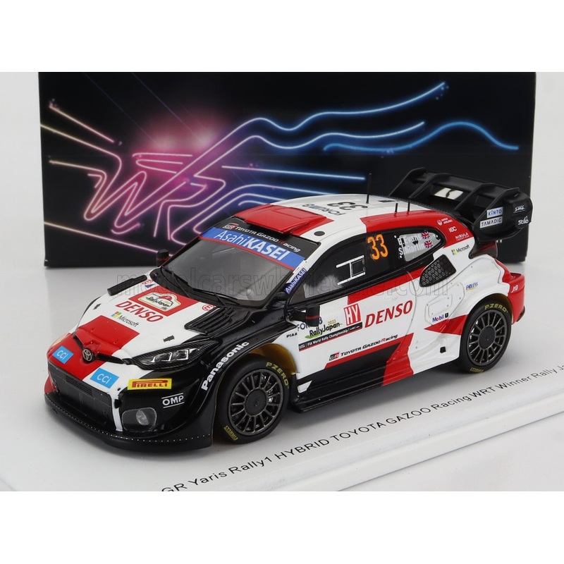 TOYOTA | YARIS GR HYBRID RALLY1 TEAM TOYOTA GAZOO RACING WRT N 33 WINNER RALLY JAPAN 2023 ELFYN EVANS – SCOTT MARTIN