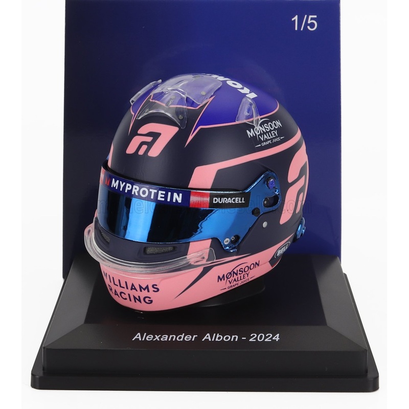 BELL HELMET | CASCO HELMET F1 ALEXANDER ALBON TEAM WILLIAMS RACING N 23 SEASON 2024