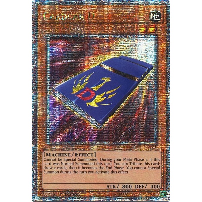 Cardcar D [RA04-EN181] Quarter Century Secret Rare