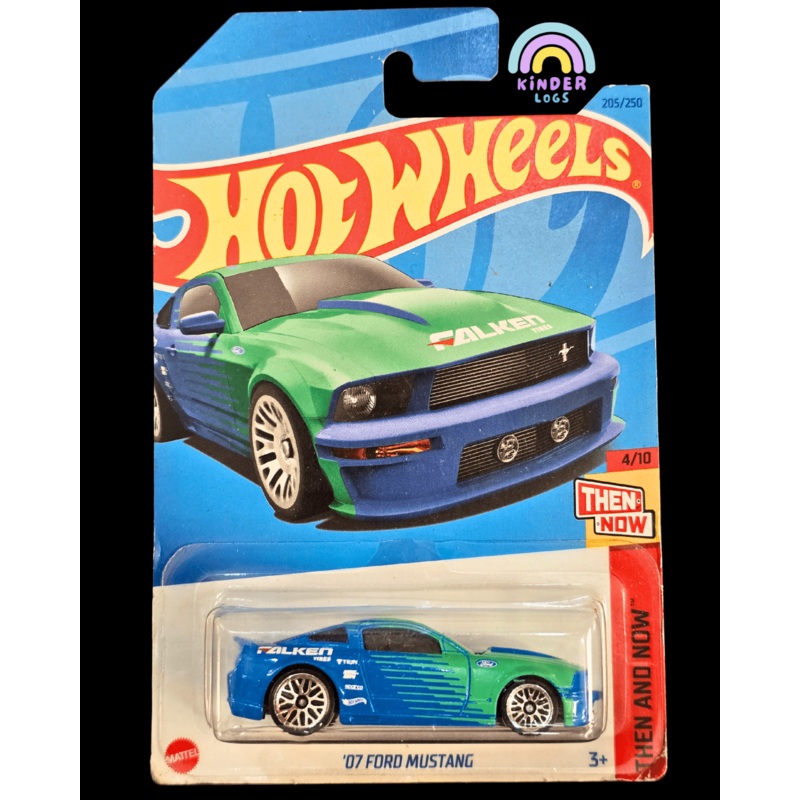 Hot Wheels 2007 Ford Mustang Falken Edition (2021 Imported Card)